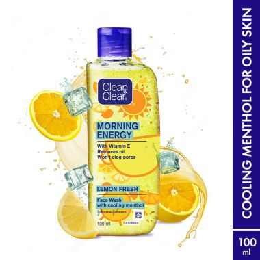 Clean & Clear: Morning Energy Lemon Fresh Face Wash 100ml