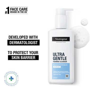 Neutrogena: Ultra Gentle Foaming Cleanser 200ml