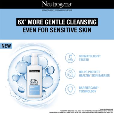 Neutrogena: Ultra Gentle Foaming Cleanser 200ml