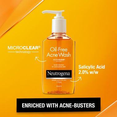 Neutrogena: Oil-Free Acne Wash 175ml