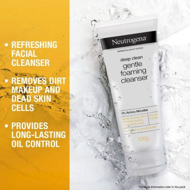 Neutrogena: Deep Clean Foaming Cleanser 100gm