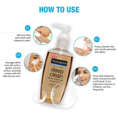 Neutrogena: Deep Clean Facial Cleanser 200ml