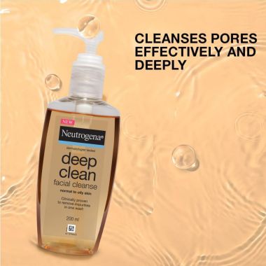 Neutrogena: Deep Clean Facial Cleanser 200ml