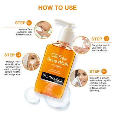 Neutrogena: Oil-Free Acne Wash 175ml