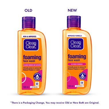 Clean & Clear: Foaming Facial Wash 100ml