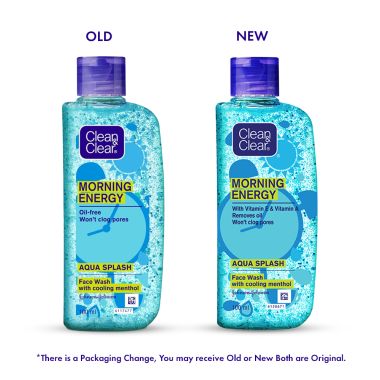 Clean & Clear: Morning Energy Aqua Splash Face Wash 100ml