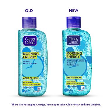 Clean & Clear: Morning Energy Aqua Splash Face Wash 150ml