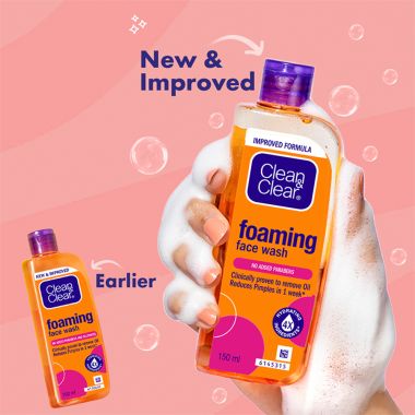 Clean & Clear: Foaming Facial Wash 150ml