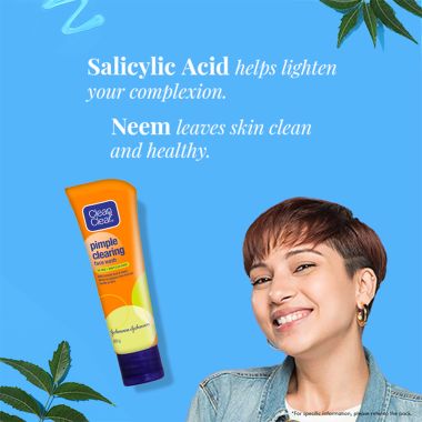 Clean & Clear: Pimple Clearing Face Wash 80gm