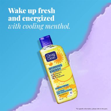 Clean & Clear: Morning Energy Lemon Fresh Face Wash 100ml