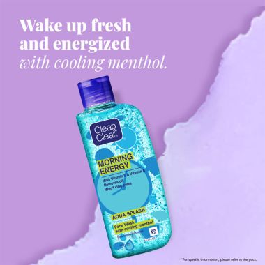 Clean & Clear: Morning Energy Aqua Splash Face Wash 150ml