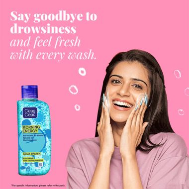 Clean & Clear: Morning Energy Aqua Splash Face Wash 100ml