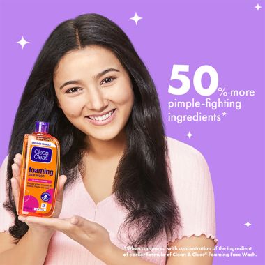Clean & Clear: Foaming Facial Wash 100ml