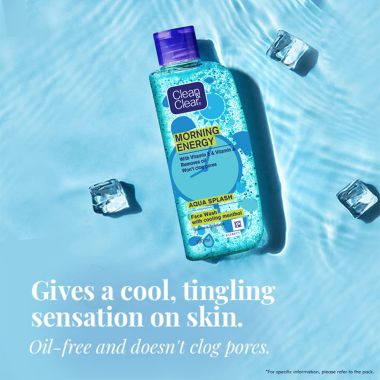 Clean & Clear: Morning Energy Aqua Splash Face Wash 100ml