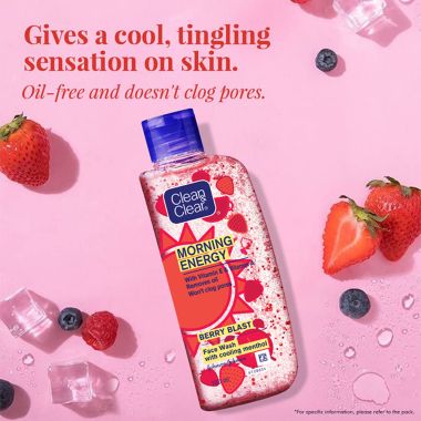 Clean & Clear: Morning Energy Berry Blast Face Wash 100ml