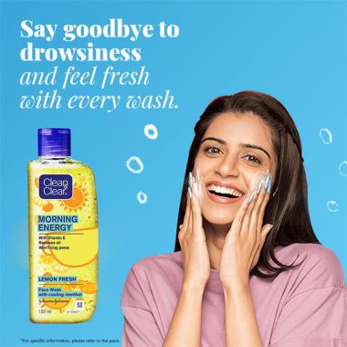 Clean & Clear: Morning Energy Lemon Fresh Face Wash 150ml