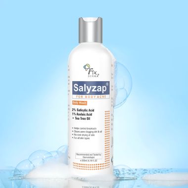 Fixderma: Salyzap Acne Body Wash -  200ml
