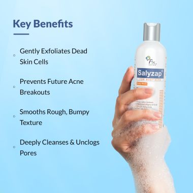 Fixderma: Salyzap Acne Body Wash -  200ml