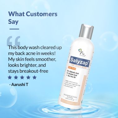 Fixderma: Salyzap Acne Body Wash -  200ml