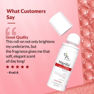 Fixderma: Nigrifix Underarm Velvet Musk Roll On Brightenss Underarm  - 60ml
