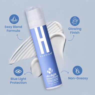 Happier: Sun-days Ultralight Sunscreen Gel SPF 50 PA++++ - 50ml
