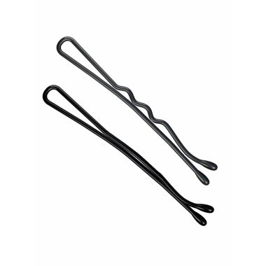 Hair Pin 4.5Cm 24 Pcs (12 Pcs Straight & 12 Curved)