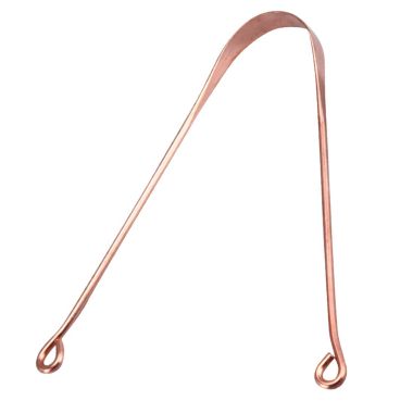Tongue Cleaner Copper (Round)