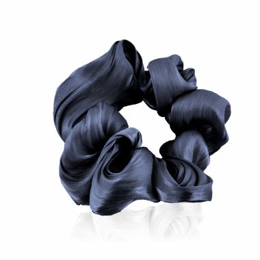 Satin Scrunchie (Black)