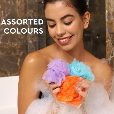 GUBB: Loose Loofah( Assorted) Pack Of 3