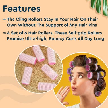 GUBB: Hair Rollers Medium -6Pcs/Set