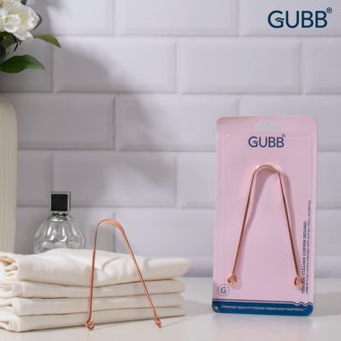 GUBB: Copper Tongue Cleaner Pack Of 2
