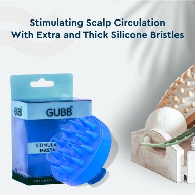 GUBB: Stimulating Scalp Massager Brush