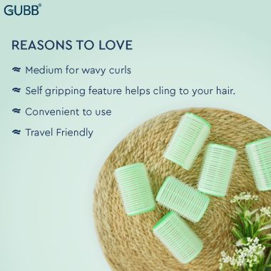 GUBB: Hair Rollers Large -6Pcs