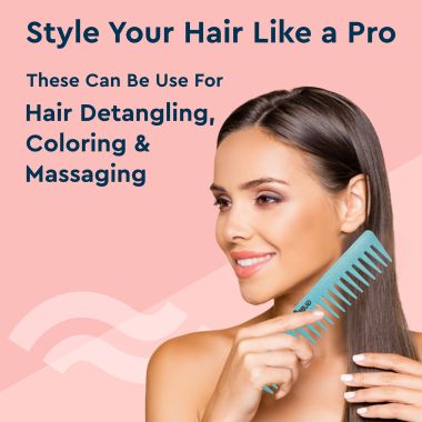 GUBB: Travel Hair Comb (Santorini Hues)