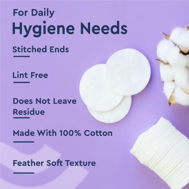 GUBB: Cotton Pads Embossed 100S