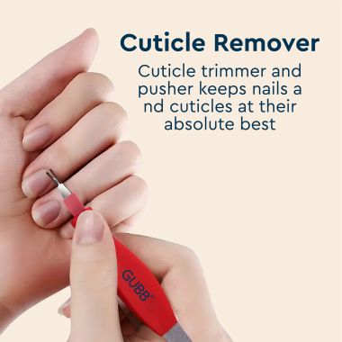 GUBB: 2 In 1 Nail File & Cuticle Trimmer