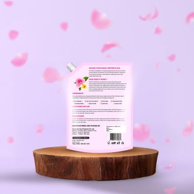 Amwoodo: Bamboo Handwash Liquid | 99.9% Germs Protection | 1L Pouch | Pack of 3