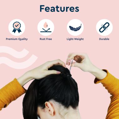 GUBB: Hair Pin 4.5Cm Curve 24Pcs/Set