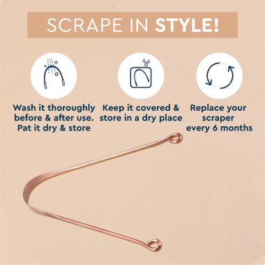 GUBB: Tongue Cleaner Copper (Round)