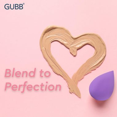 GUBB: Beauty Blender Assorted Pack 4 Pcs (Purple)