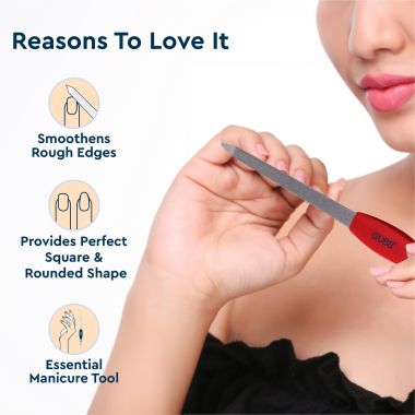 GUBB: 2 In 1 Nail File & Cuticle Trimmer