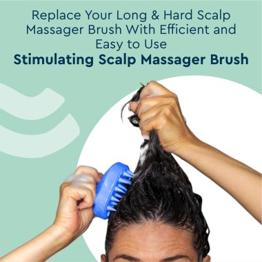 GUBB: Stimulating Scalp Massager Brush