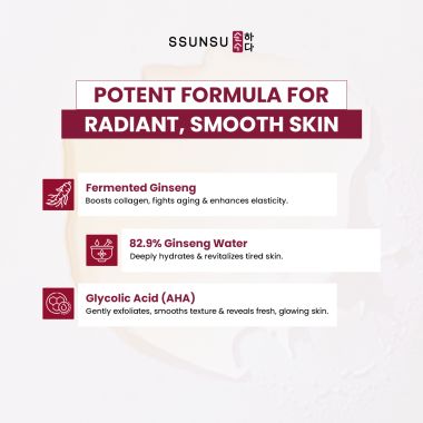 SSUNSU: Glyco.Ginseng Essence Toner