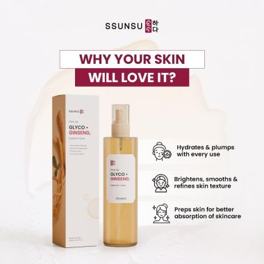 SSUNSU: Glyco.Ginseng Essence Toner