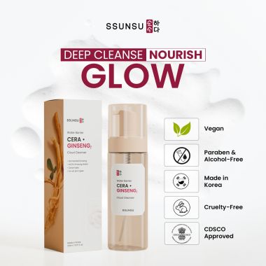 SSUNSU: Cera.Ginseng Cloud Cleanser
