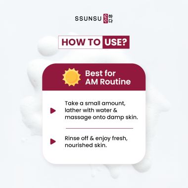 SSUNSU: Cera.Ginseng Cloud Cleanser