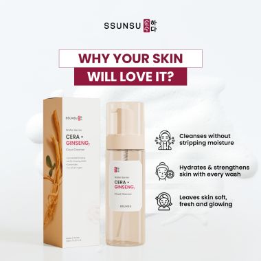 SSUNSU: Cera.Ginseng Cloud Cleanser