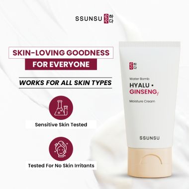 SSUNSU: Hyalu.Ginseng Moisture Cream