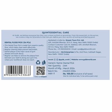 GUBB: Dental Floss Pick
