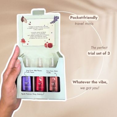 Uppeel: Body Mist Discovery Set - 3 x 20ml